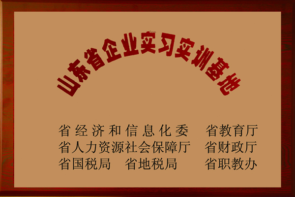 山东省企业实习实训基地