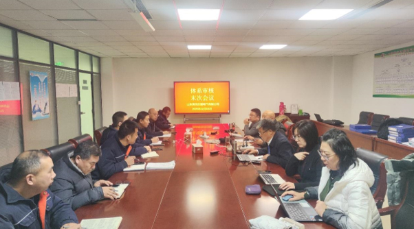 巨能电气顺利完成2025年度三体系工厂审核工作
